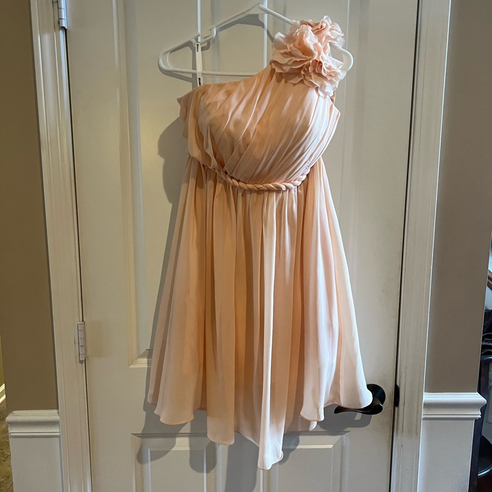 Pretty peach dress worn once
